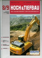 Couverture de HOCH & TIEFBAU